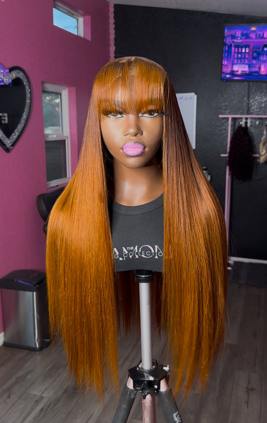Tangerine bangs