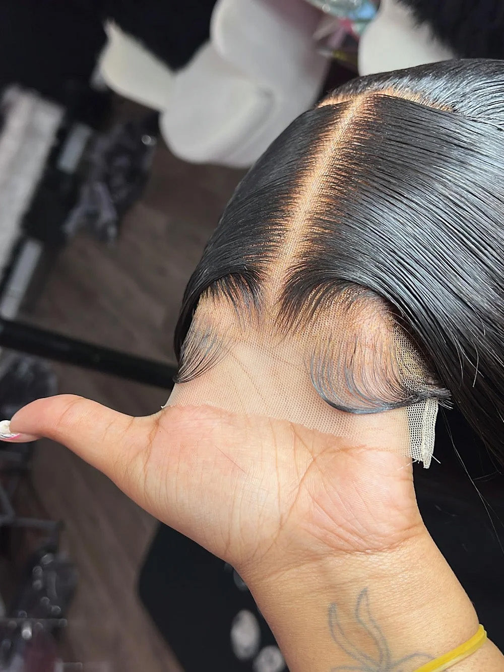Byob Closure Wig Construction with Closure Provided